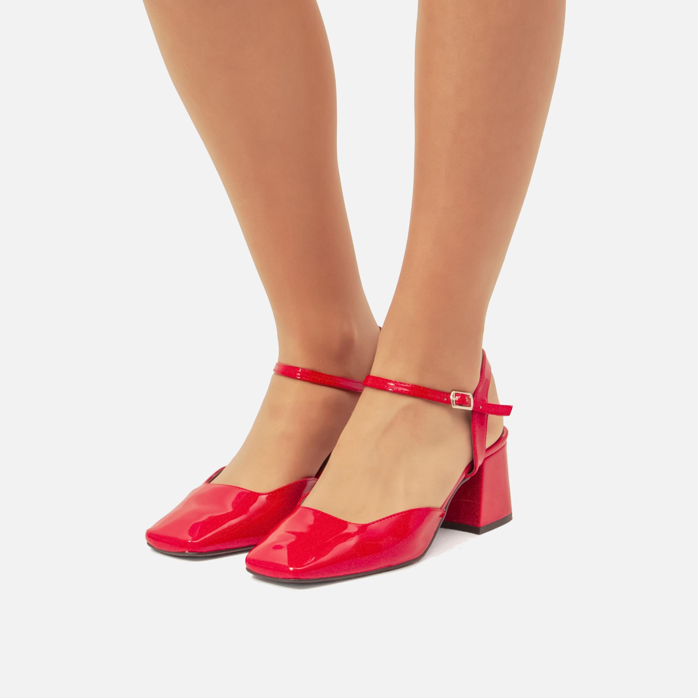 Compra ROSALIE rojo 57640 Zapatos de tacon Mustang para Mujer